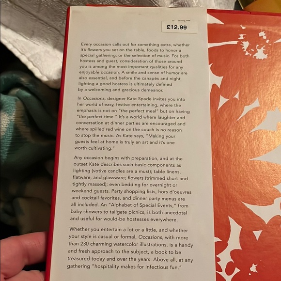 Kate Spade Occasions Red Book - Picture 2 of 13